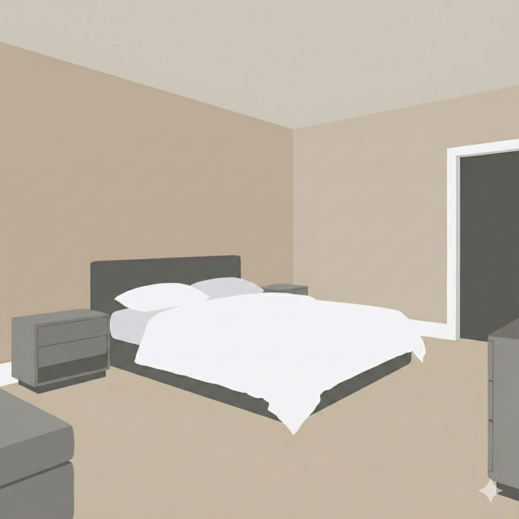 3d bedroom model